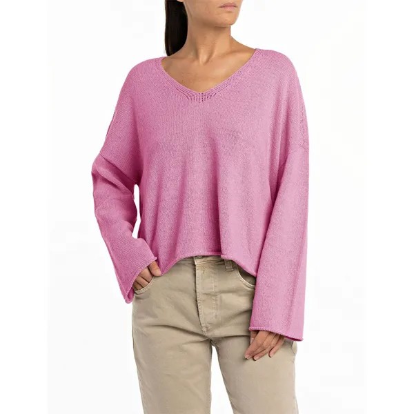 Свитер Replay DK6068.000.G23640 V Neck, розовый