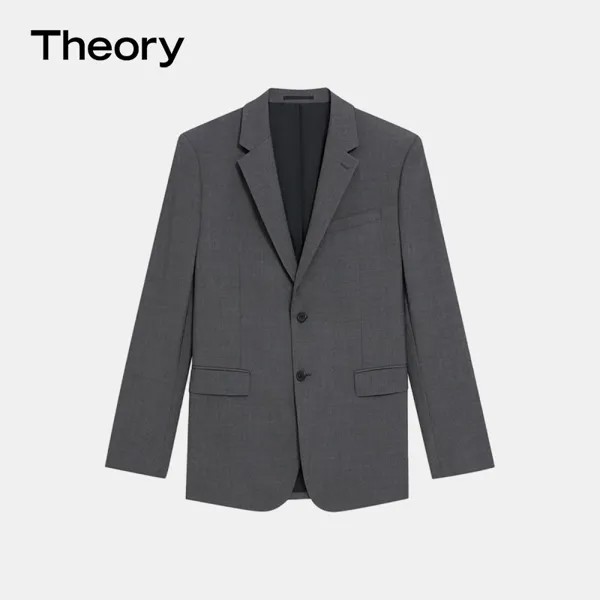 Костюм мужской Theory с двумя пуговицами, темно-синий