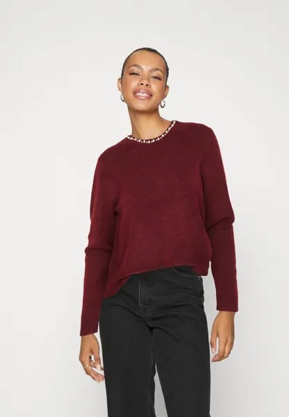 Свитшот JDY JDYCATHRINE PEARL PULL, цвет windsor wine