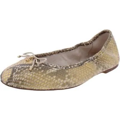 Женские кожаные балетки Sam Edelman Felicia Gold 8,5 средний (B,M) BHFO 1565