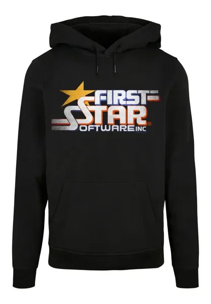 Пуловер F4NT4STIC Basic Hoodie Retro Gaming FIRSTSTAR Inc, черный