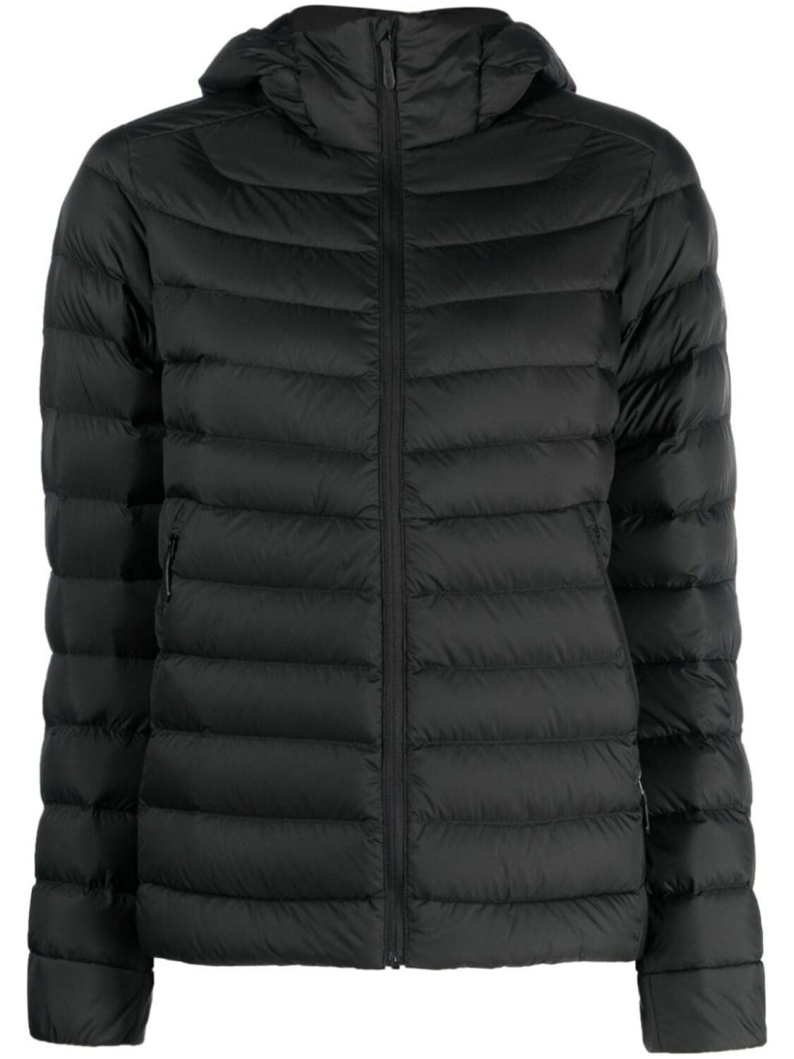 Пуховик с капюшоном Arc'teryx, черный