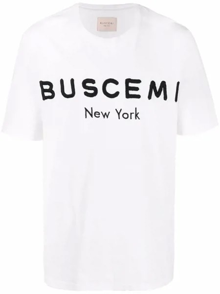Buscemi футболка с вышитым логотипом