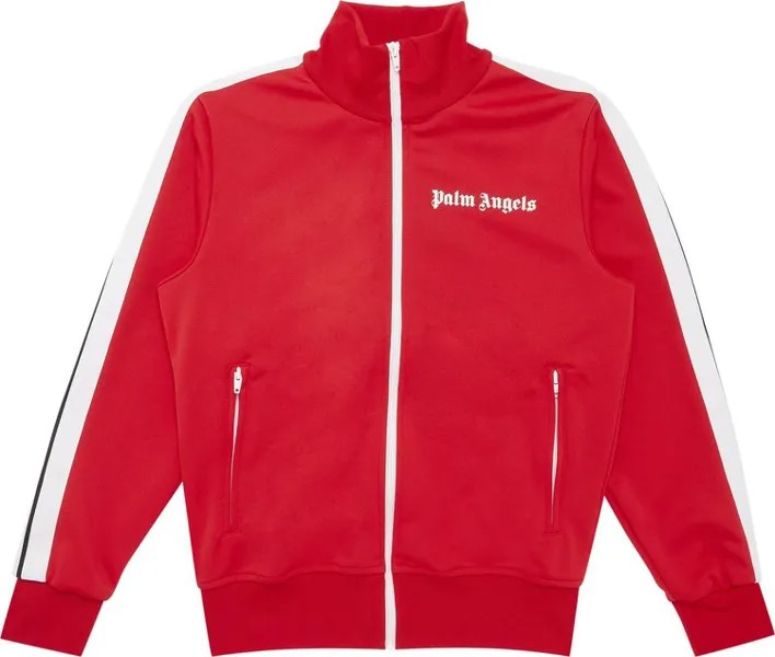 Куртка Palm Angels Classic Track Jacket 'Red/White', красный