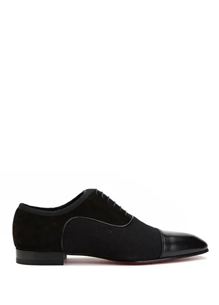Greggo мужские кожаные туфли Christian Louboutin, черный