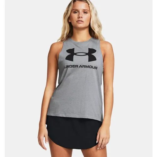 Майка Under Armour Rival Tank, размер S, серый