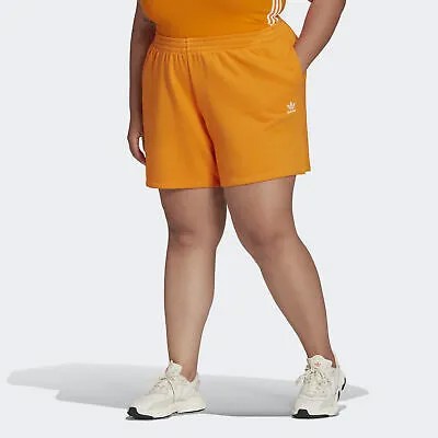 Adidas Originals Шорты Adicolor Essentials (большие размеры) для женщин