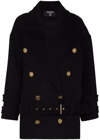 Balmain двубортный бушлат