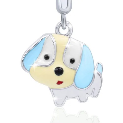 Детский серебряный кулон подвеска Щенок UMI Pets 319565400604 UmaUmi
