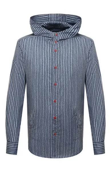 Хлопковая рубашка Kiton