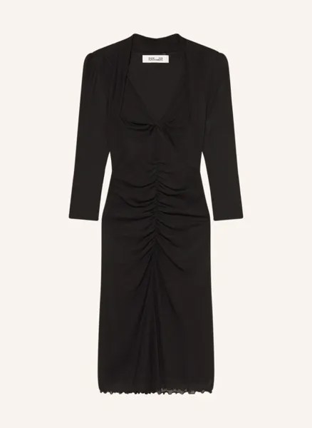 Сетчатое платье елена Diane Von Furstenberg, черный