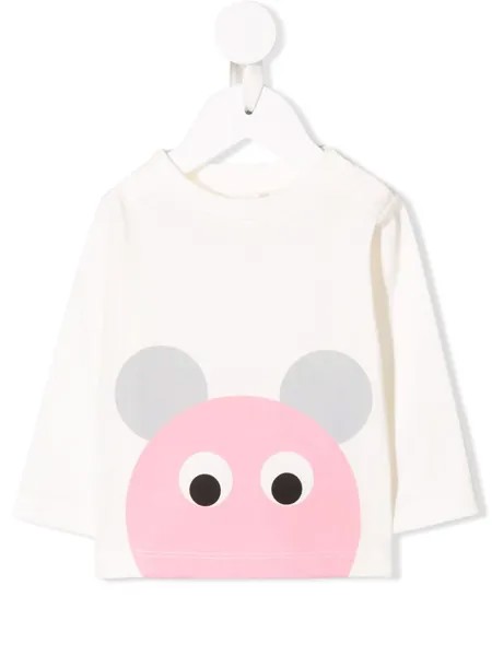 Stella McCartney Kids футболка с длинными рукавами
