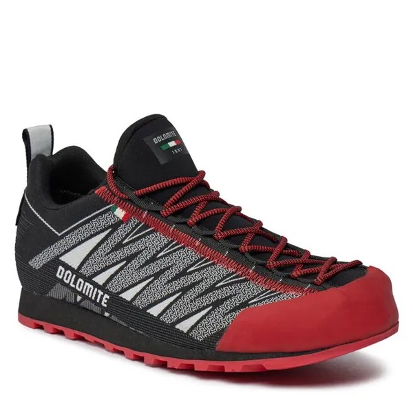 Трекинговые ботинки Dolomite VelocissimaGTX Pewter, красный/серый