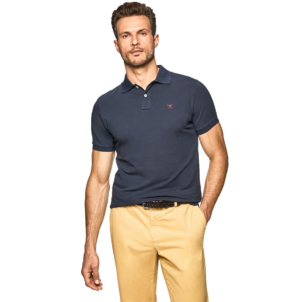 Поло Hackett Slim Fit, черный