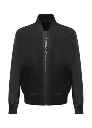 Кожаный бомбер Givenchy
