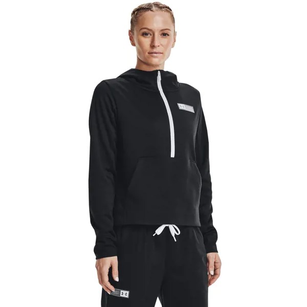 Худи женское Under Armour 1365874-001 черное LG