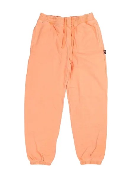 Stüssy спортивные брюки с аппликацией логотипа и завязками, оранжевый