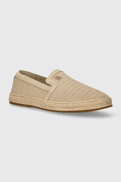 TH ESAPDRILLE CLASSIC SUEDE замшевые эспадрильи Tommy Hilfiger, бежевый