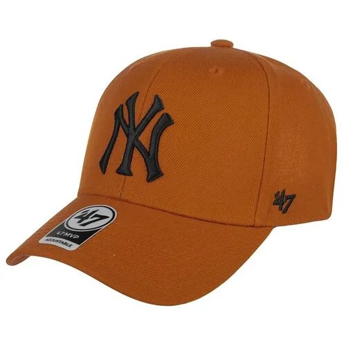 Бейсболка 47 BRAND арт. B-MVPSP17WBP New York Yankees MLB (рыжий), размер: UNI