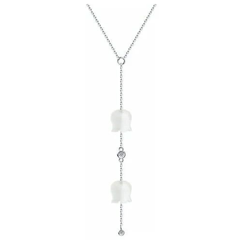 Колье Diamant из серебра с кварцами и фианитами 94-370-01200-1, размер 45\50 см