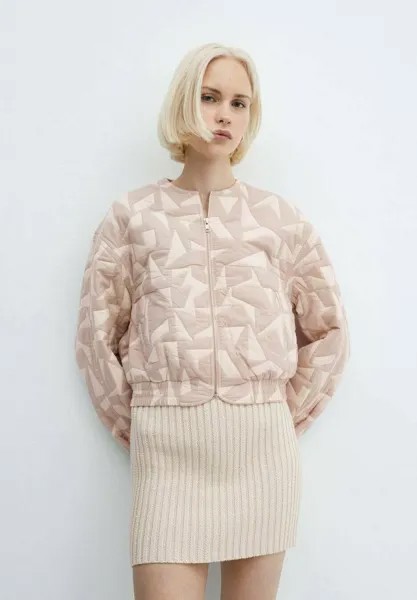 Демисезонная куртка ORIGAMI Mango, цвет beige