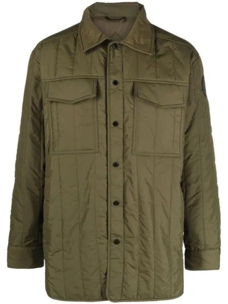 Canada Goose дутая куртка-рубашка Carlyle, зеленый