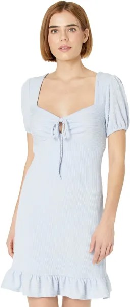 Платье Lost + Wander Drift Away Mini Dress, цвет Baby/Blue