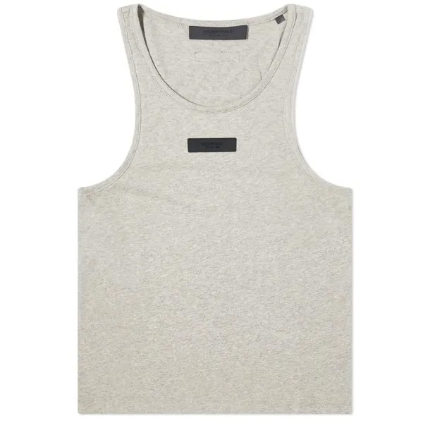 Топ Fear Of God Essentials Tank, свветло-серый