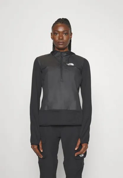 Толстовка The North Face WINTER WARM PRO 1/4 Hoodie на молнии, черный
