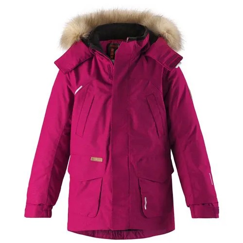 Куртка для девочек Ugra, размер 128, цвет розовый