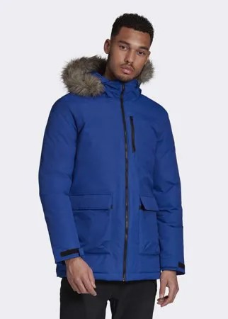 Куртка мужская Adidas XPLORIC Parka синяя 2XL