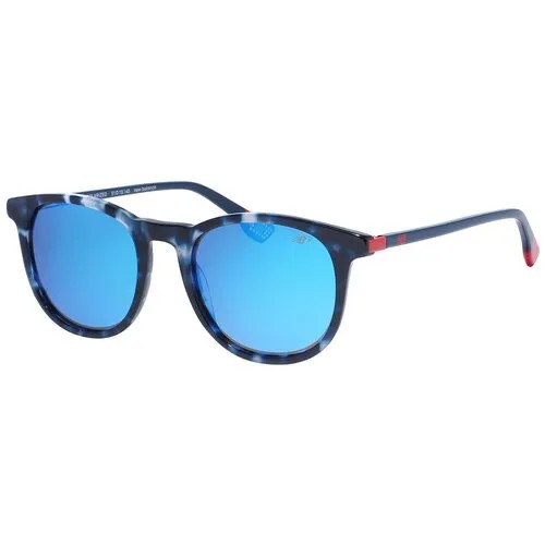 Солнцезащитные очки New Balance, черный, синий
