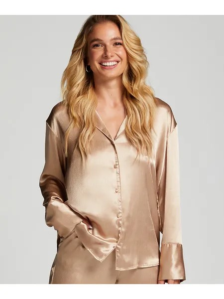 Пижамный топ Hunkemöller, бежевый