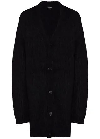Ann Demeulemeester кардиган крупной вязки с V-образным вырезом