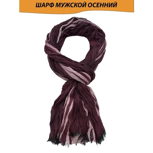 Шарф ,180х60 см, бордовый