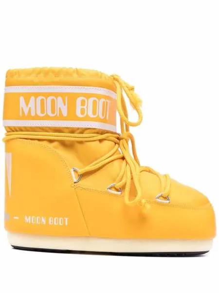 Moon Boot ботинки на шнуровке с логотипом