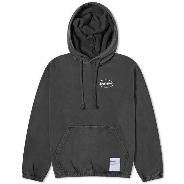 Худи Satisfy Softcell Hoodie, цвет Aged Black
