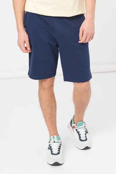 Спортивные шорты-бермуды с завязкой United Colors Of Benetton, синий