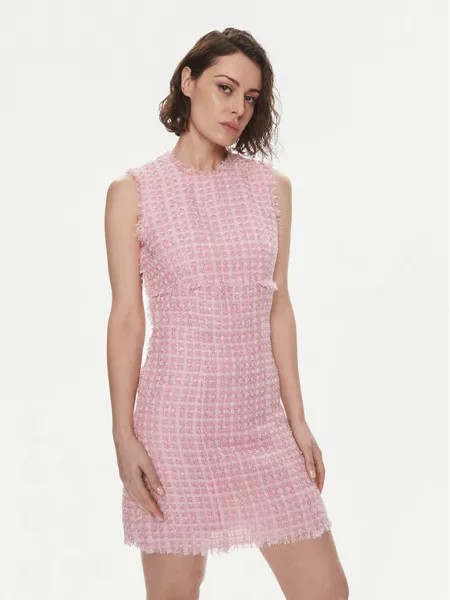 Коктейльное платье стандартного кроя Silvian Heach, розовый