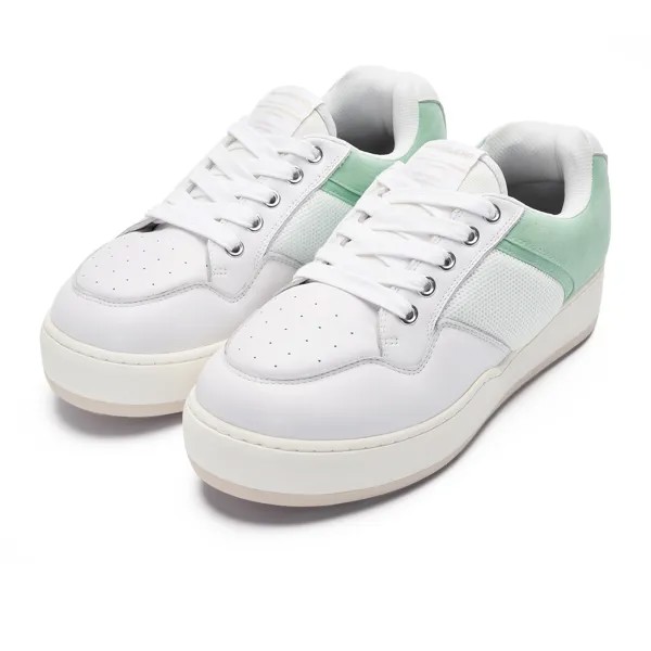 Кроссовки ARTICLE NO. Skateboarding Shoes Unisex Low-top White/Green, светло-зеленый