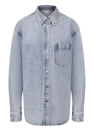 Джинсовая рубашка Denim X Alexander Wang