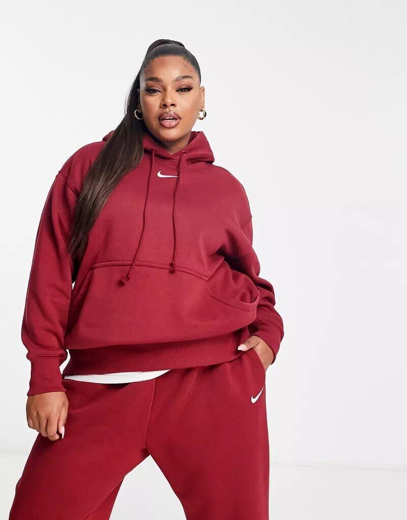 Красная худи Nike Plus Phoenix