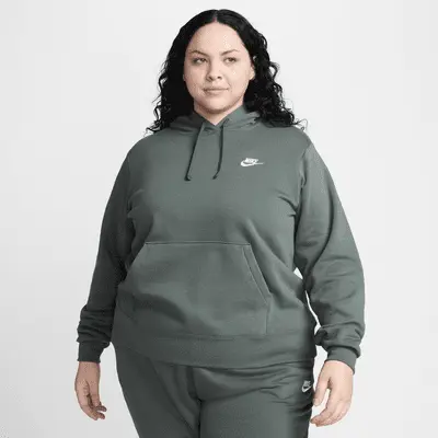 Толстовка Nike Sportswear Club Fleece, цвет Vintage Green/White
