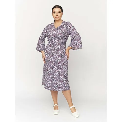 Платье Artessa, размер 72-74, фиолетовый