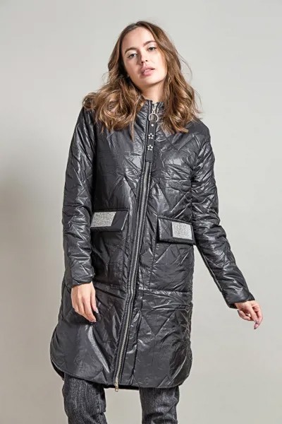 Пальто женское синтепон CoCo Max C8012-1 (L, Бежевый)