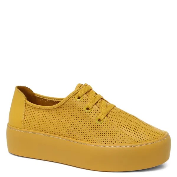 Кеды женские Lr Lorettini 155-183415 желтые 36 EU