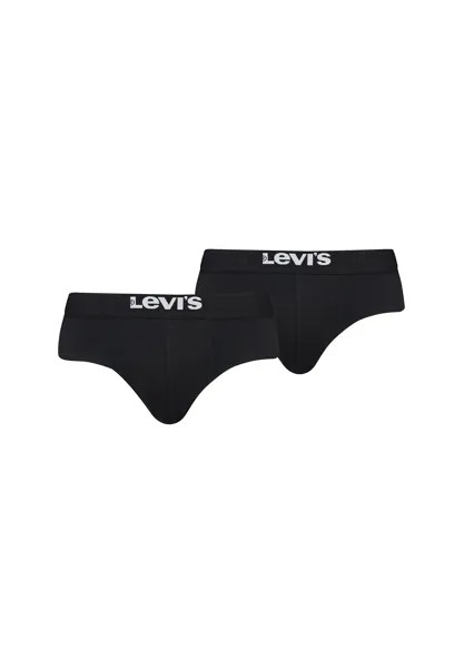 Боксеры Levi´s Boxershorts MEN SOLID BASIC BRIEF ORGANIC CO 2 шт, черный