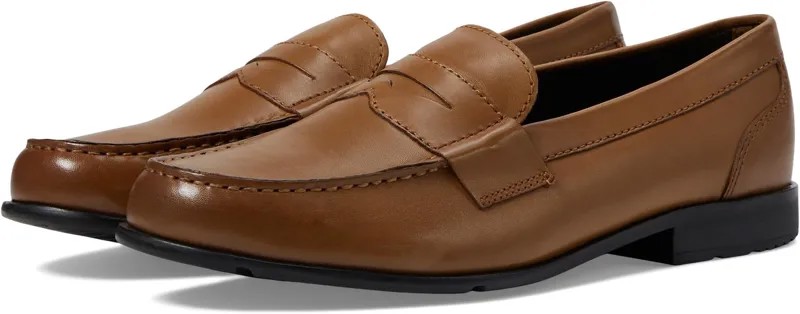 Лоферы Classic Loafer Lite Penny Rockport, цвет Cognac