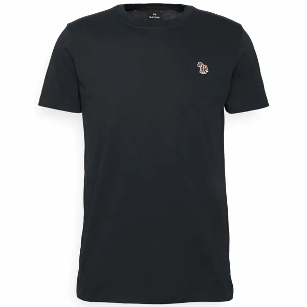 Базовая футболка PS Paul Smith Zebra Slim Fit, черный