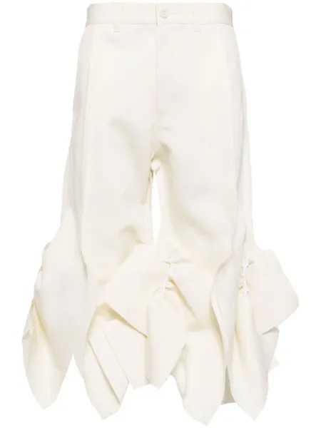 Comme des Garçons TAO юбка с завязками, нейтральный цвет